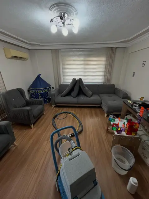 Gri köşe koltuk ve berjerler — Bornova, İzmir